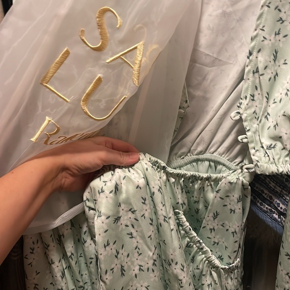 Sabo skirt Luxe Silky Jayna playsuit romper size medium - Picture 7 of 10